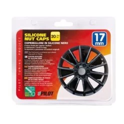 Pilot Silicone Nut Caps, 20 Pcs - 17 Mm