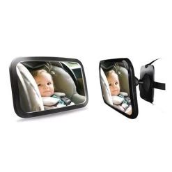 Super View Car Baby Mirror - 20 X 29 X 9cm