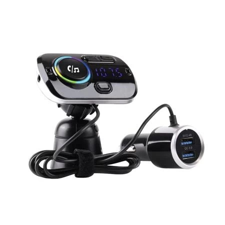 Bluetooth Fm Transmiter With Charger - 2.4a