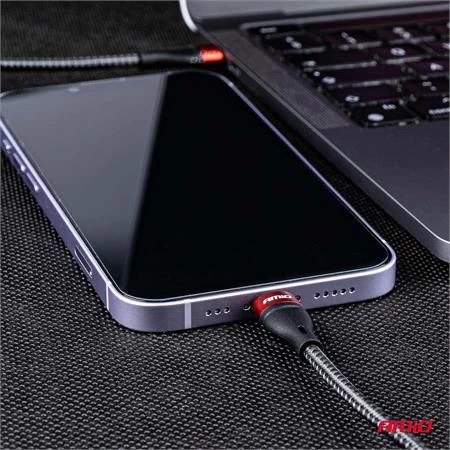 Durable Usb C To Lightning Iphone Charger Cable - 2 Meter - Image 2