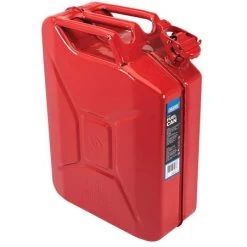 Draper 07568 20l Steel Fuel Can Red