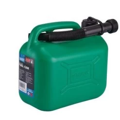 Draper 09052 Plastic Fuel Can - 5l - Green