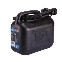 Draper 09053 Plastic Fuel Can - 5l - Black