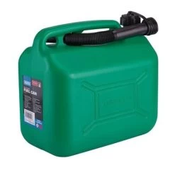 Draper 09055 Plastic Fuel Can - 10l - Green