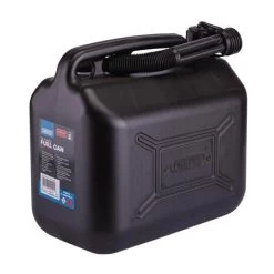 Draper 09058 Plastic Fuel Can - 10l - Black
