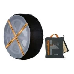 Weisssock Tyre Snow Socks - R13 Tyres, 185 Tyre Width, 80 Tyre Profile