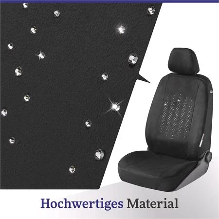 Front Car Seat Cover With Swarovski Crystals - Image 8