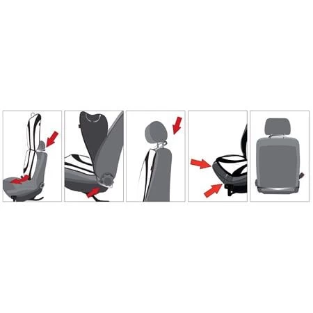 S - Race Car Seat Cushion - Red - Image 7