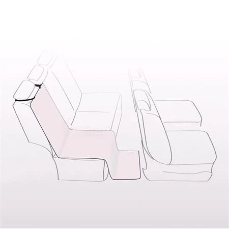 Trixie Rear Seat Pet Protector - Beige - Image 3