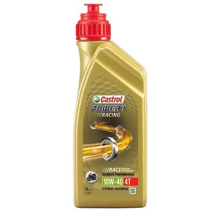 Castrol Power 1 Racing 4t - 4 Stroke - 10w - 40 - Fully Synthetic - 1 Litre - Image 2