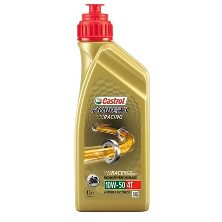 Castrol Power 1 Racing 4t - 4 Stroke - 10w - 50 - Fully Synthetic - 1 Litre - Image 2