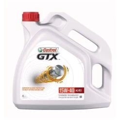 Castrol Gtx 15w - 40 A3 - B3 Fully Synthetic Engine Oil - 4 Litre