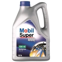 Mobil Super 1000 X1 15w - 40 Mineral Engine Oil - 5 Litre