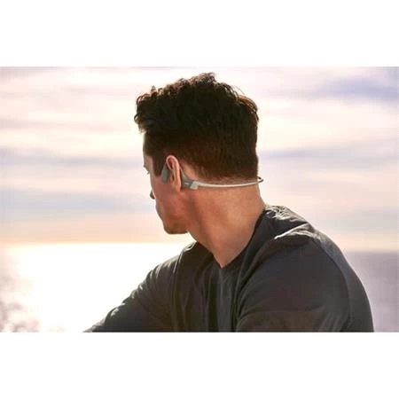 Shokz Openrun Bone Conduction Open - Ear Sport Headphones - Grey - Image 2