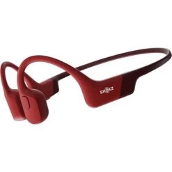 Shokz Openrun Bone Conduction Open - Ear Sport Headphones - Red