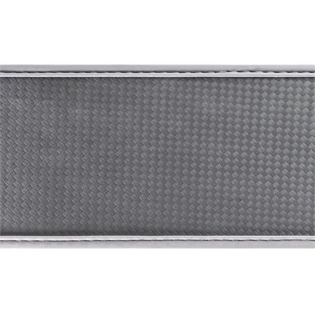 Walser Soft Grip Steering Wheel Cover - Carbon - 38 Cm - Grey - Image 3