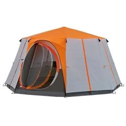 Coleman Cortes Octagon 8 Family Tent - Orange
