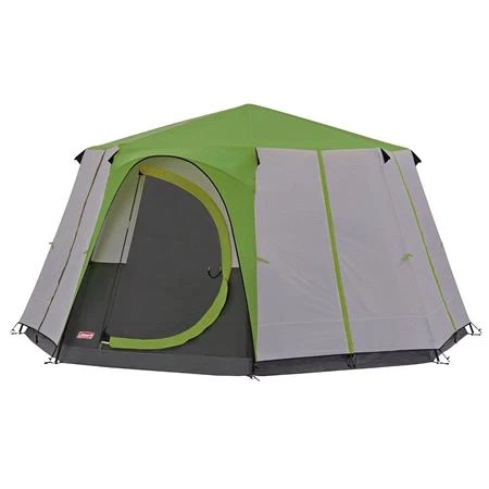 Coleman Cortes Octagon 8 Family Tent - Green - Image 2