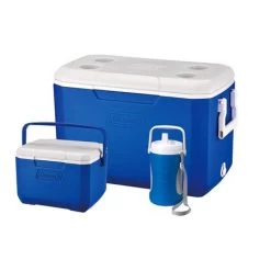 Coleman Cooler Combo; Polylite™ 48qt Cooler + Performance 6 Cooler + 0.5 Gallon Performance Drinks Jug