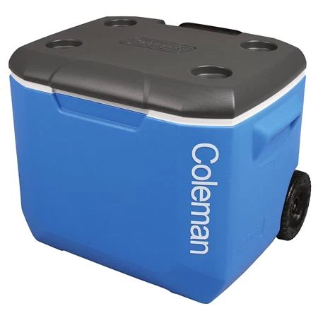 Coleman 60qt Performance Wheeled Cooler - Blue - Image 4