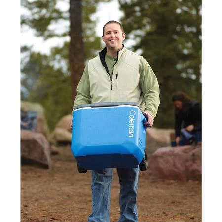 Coleman 60qt Performance Wheeled Cooler - Blue - Image 6