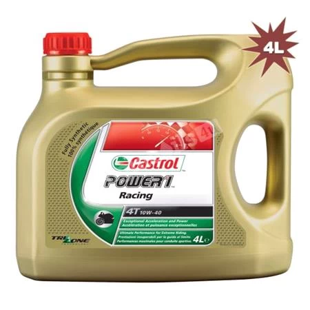 Castrol Power 1 Racing 4t - 4 Stroke - 10w - 40 - Fully Synthetic - 4 Litre