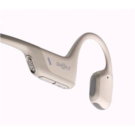Shokz Openrun Pro Bone Conduction Open Ear Sport Headphones - Mini Beige - Image 4