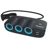 Energizer Triple Socket Adaptor & Twin Usb - 12v