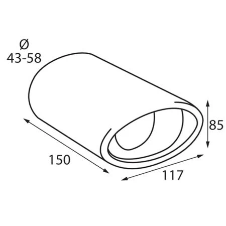 Pilot Exhaust Tip - 17 L - Image 2
