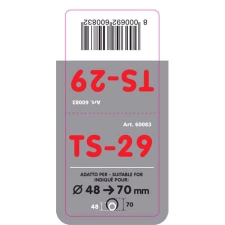 Pilot Muffler Tip Exhaust Blowpipe Exhaust Tip - 29 (48 - 70mm) - Image 2