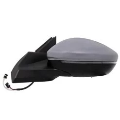 > - >Left,complete,electrical, Convex, Heated, Primed, Electrically Foldable, With Blinker, With Puddle Lamp, Led, With Side, 12 Pins, 12 Pins, Peugeot 2008 I Van (Cu_), 2019 -