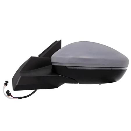 > - >Left,complete,electrical, Convex, Heated, Primed, Electrically Foldable, With Blinker, With Puddle Lamp, Led, With Side, 12 Pins, 12 Pins, Peugeot 2008 I Van (Cu_), 2019 -