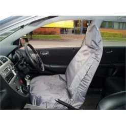 Maypole Car Seat Cover Waterproof - Front Single - Grey