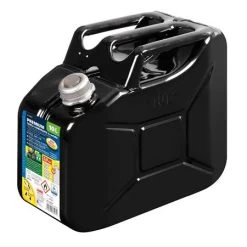 Premium Metal Jerry Can - 10 L - Black