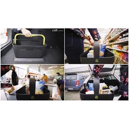 Rati Super Sturdy Car Shopping Basket - Image 5