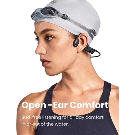 Shokz Openswim Bone Conduction Open - Ear Sport Headphones - Black - Image 6
