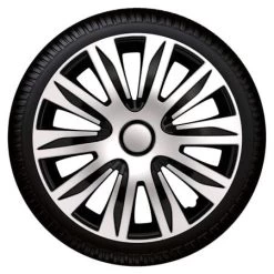 Petex Nardo Silver - Black Premium 16 Inch Wheel Trim Set Of 4