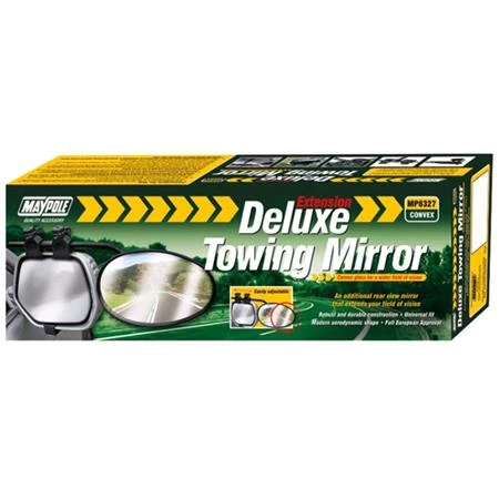 Maypole Towing Extension Mirror - Deluxe Convex Glass