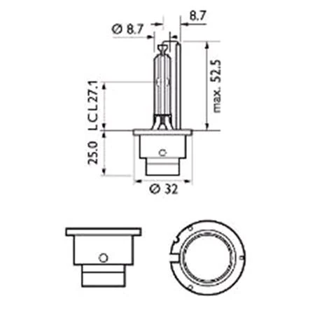 Osram Xenarc Night Breaker Unlimited D2s Xenon Bulb White - Single - Image 2