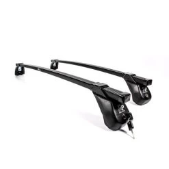 La Prealpina Lp47 Black Steel Square Roof Bars For Bmw 2 Active Tourer 2014 Onwards
