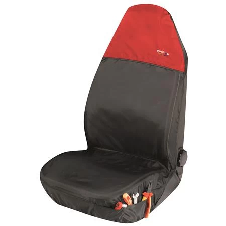 Walser Universal Protective Car Seat Cover Outdoor Sports - Black And Red
