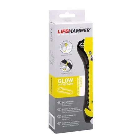 Glowing Car Emergency Hammer With Seat Belt Cutter - Image 5