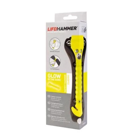 Glowing Car Emergency Hammer With Seat Belt Cutter - Image 8