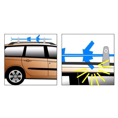 Extension, Ski Carrier Spacers Kit - Image 2