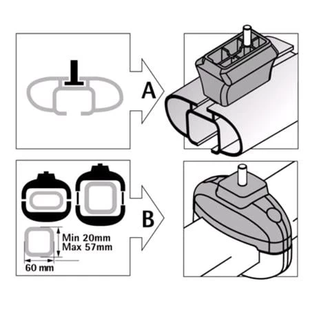 Extension, Ski Carrier Spacers Kit - Image 8