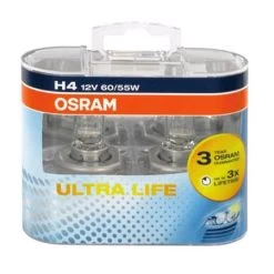 Osram Ultra Life H4 12v Bulb - Twin Pack