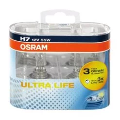 OSRAM 12v Ultra Life - H7 - 55w - Px26d - 2 Pcs - Box