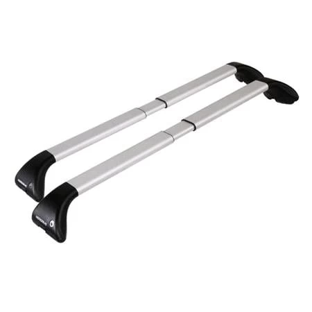 Nordrive Snap Silver Aluminium Aero Roof Bars For Bmw 2 Series Active Tourer 2014 Onwards, With Solid Roof Rails