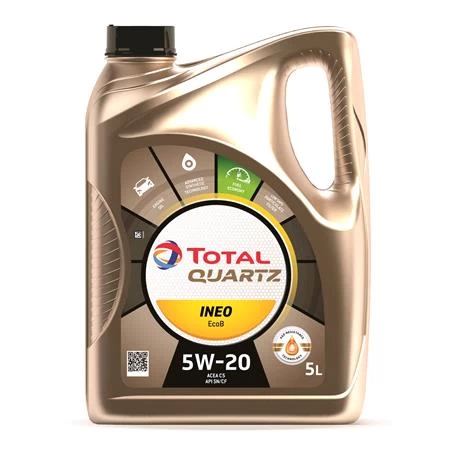 Total Quartz Ineo Ecob 5w - 20 Engine Oil - 5 Litre