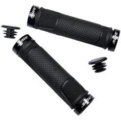 Awegripoao Bmx - Mtb Alloy Handlebar Locking Grips - Black